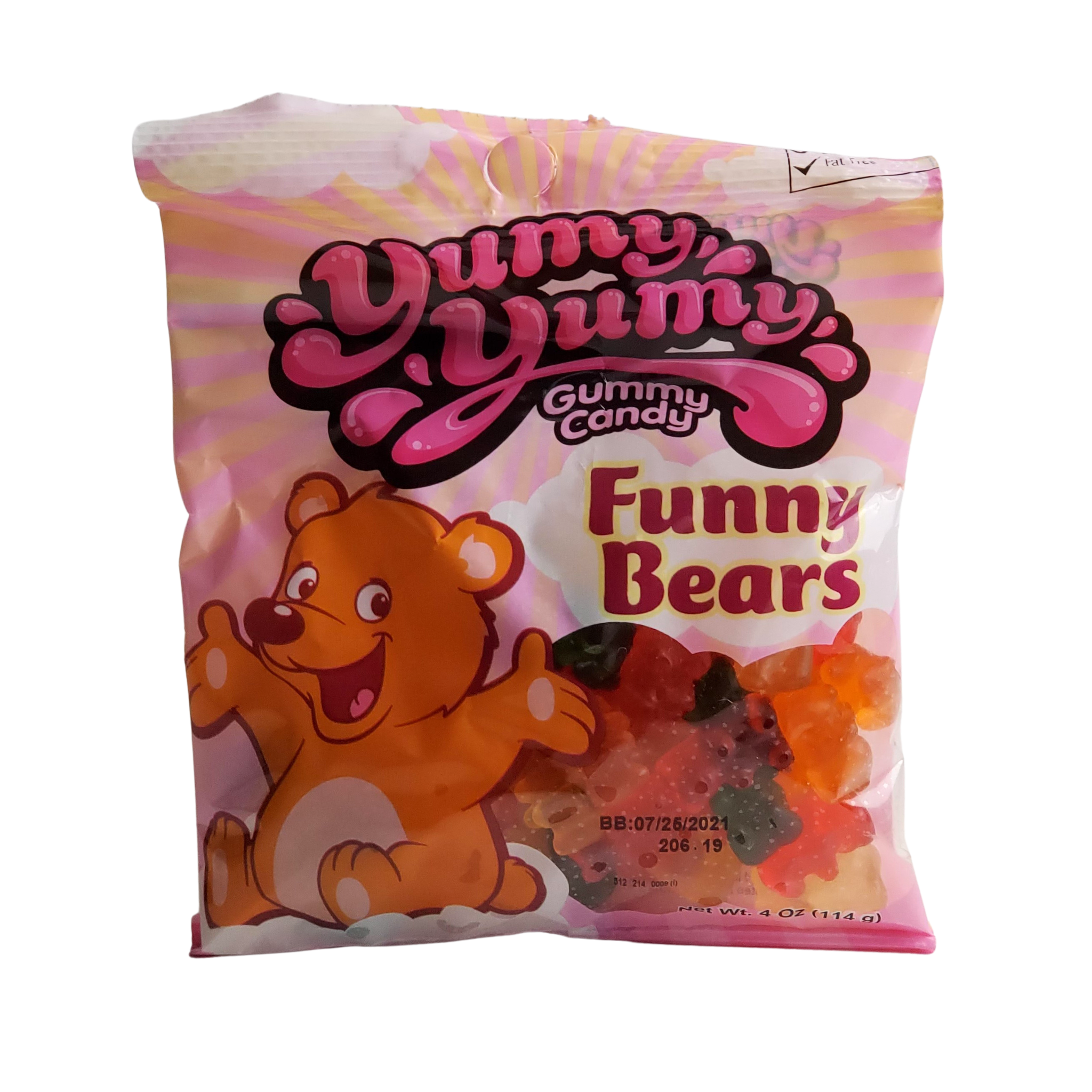 Yumy Yumy Gummy Candy Funny Bears
