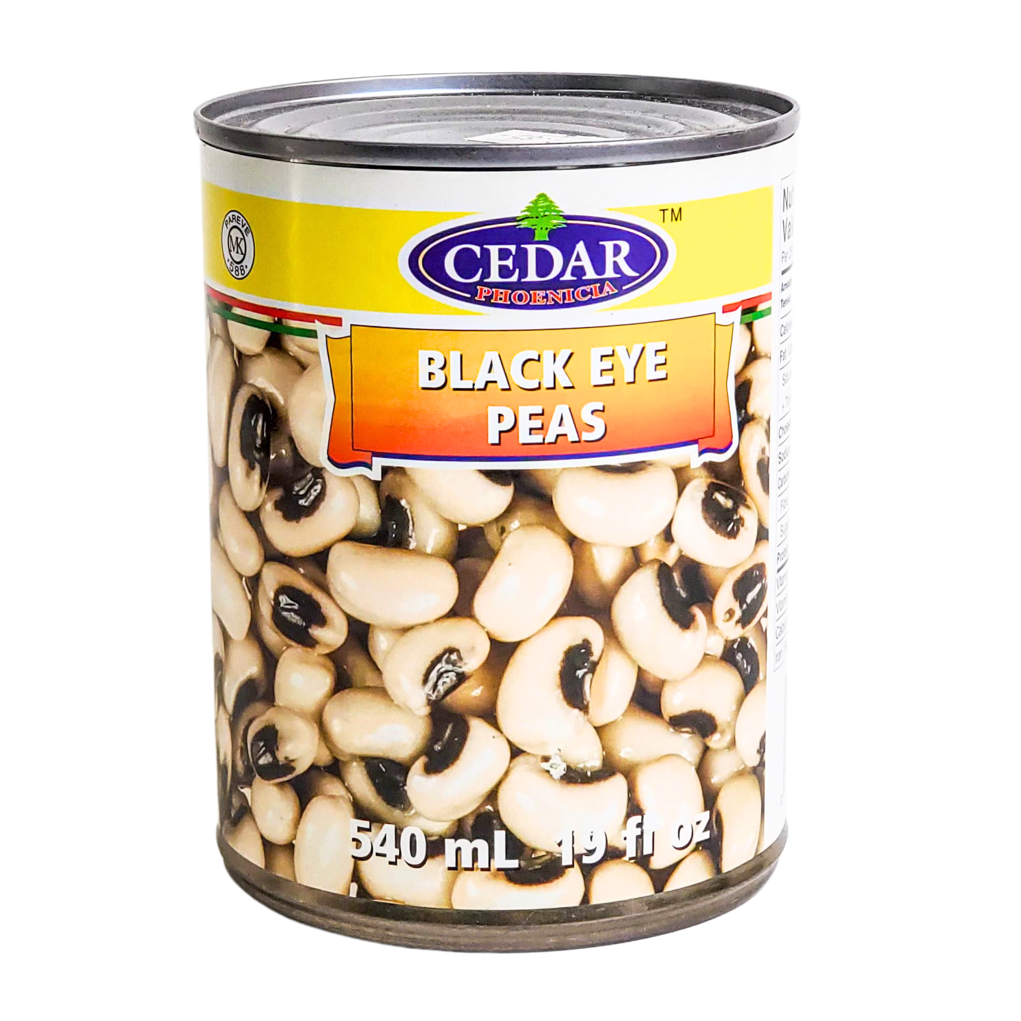 Cedar Phoenicia Black Eye Peas 540 ml