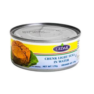 Cedar Chunk Light Tuna in Water 170g
