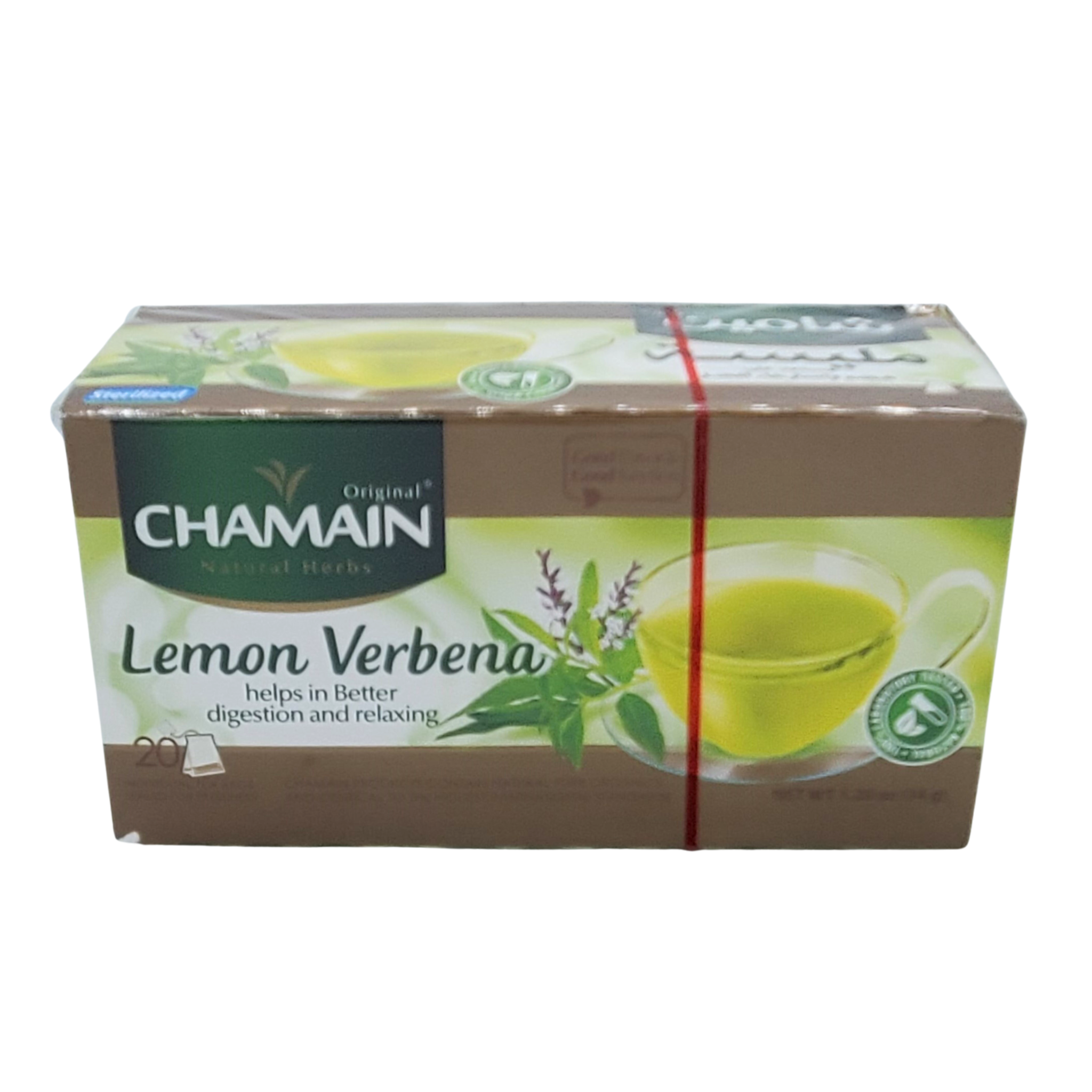 Chamain Natural Herbal Lemon Verbena 20 bags 24g