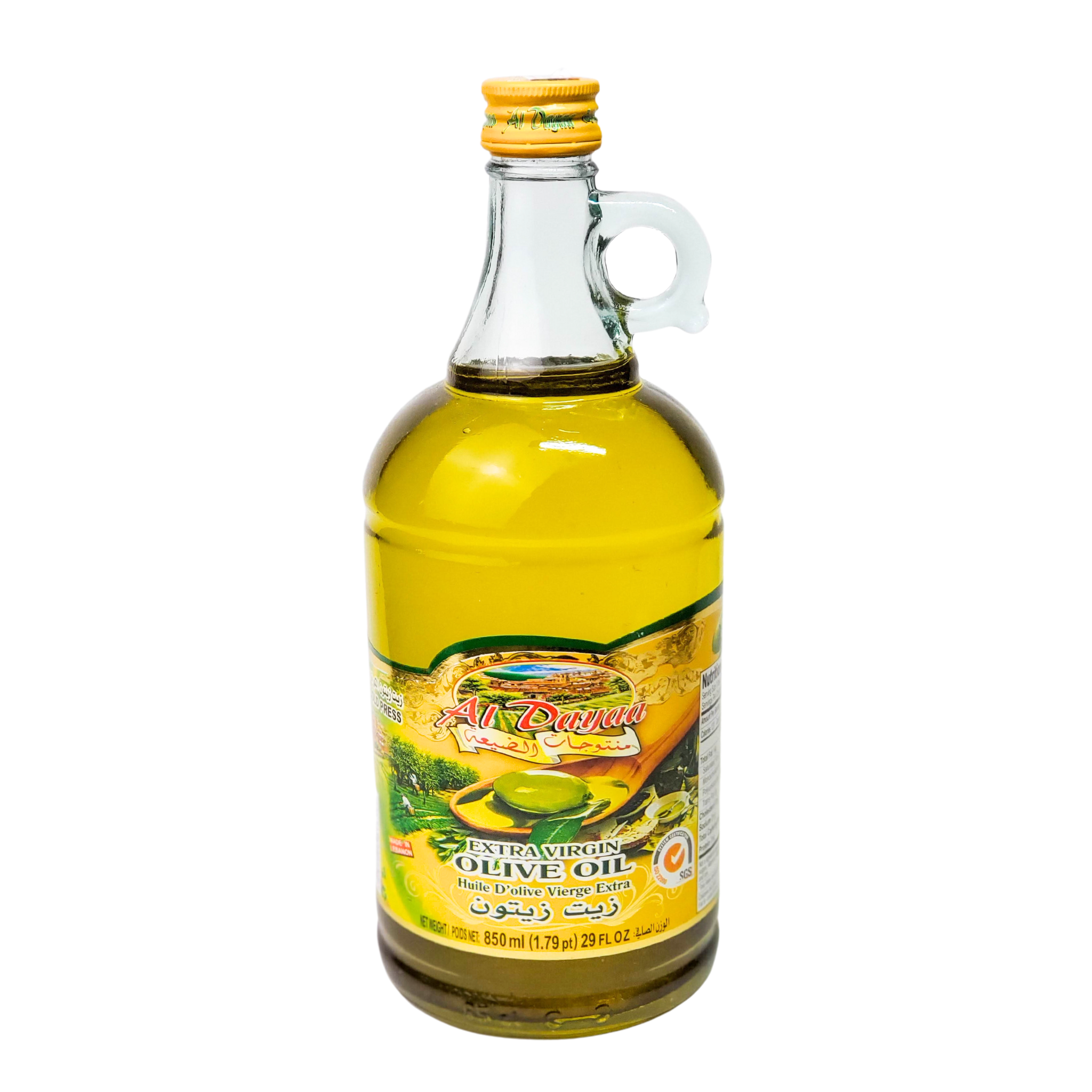 Al Dayaa  Extra Virgin Olive Oil 850ml