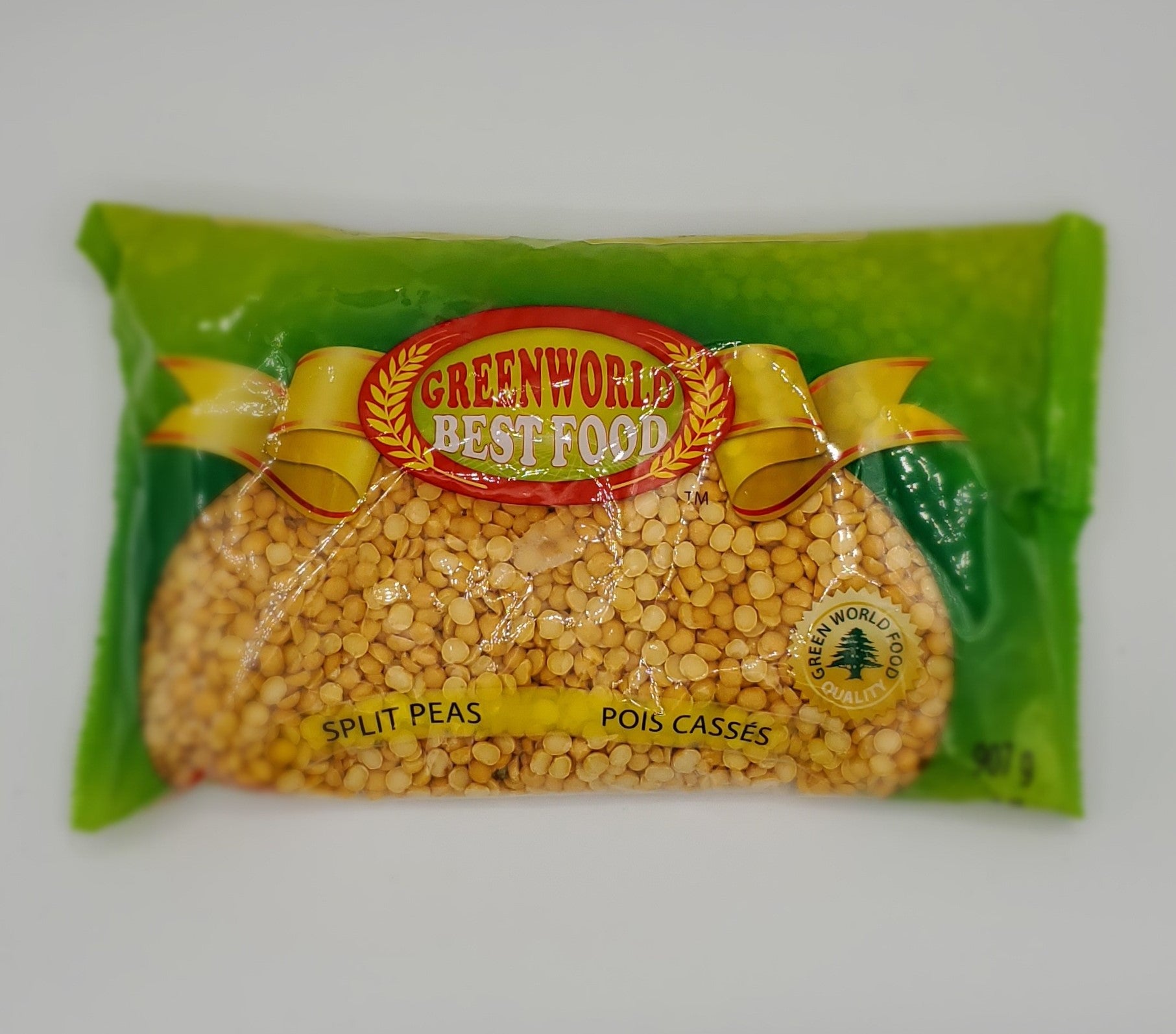 Greenworld Dried Split Peas 907g 2 lbs