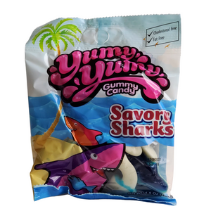 Yumy Yumy Gummy Candy Savory Sharks