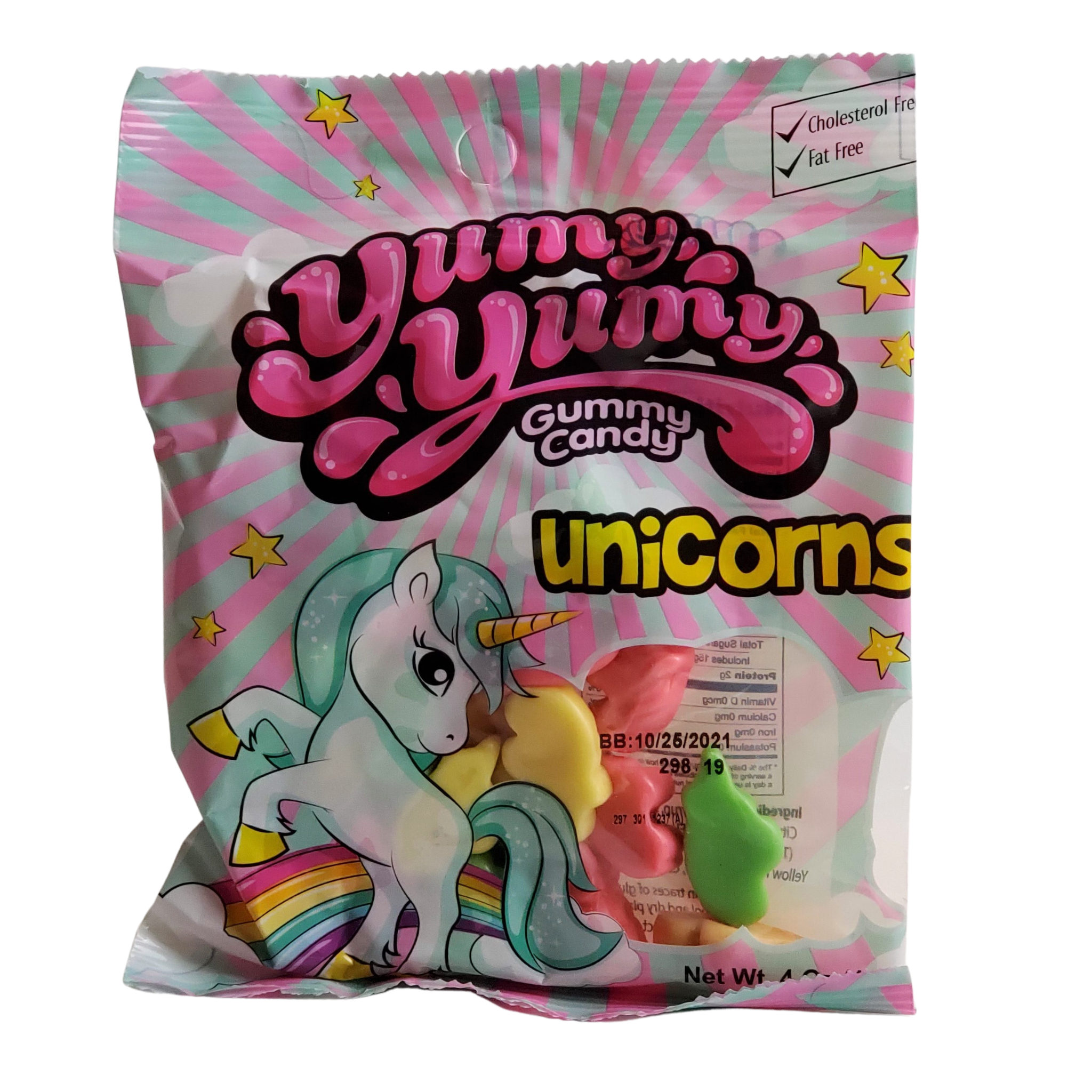 Yumy Yumy Gummy Candy Unicorns