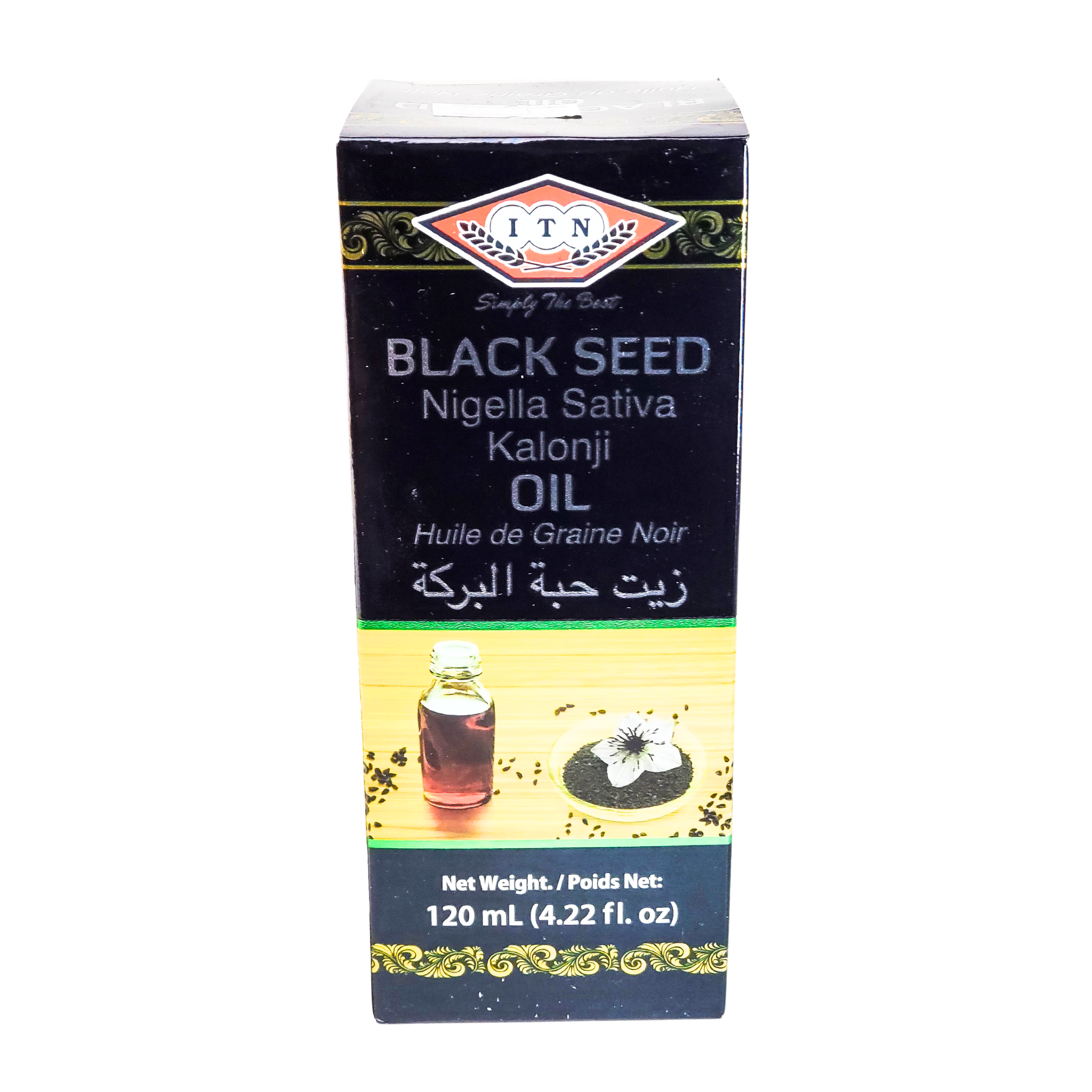 ITN Black Seed Nigella Sativa Oil 120 ml