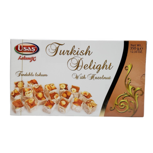 Usas  Lokumi X Turkish Delight with Hazelnut 350g