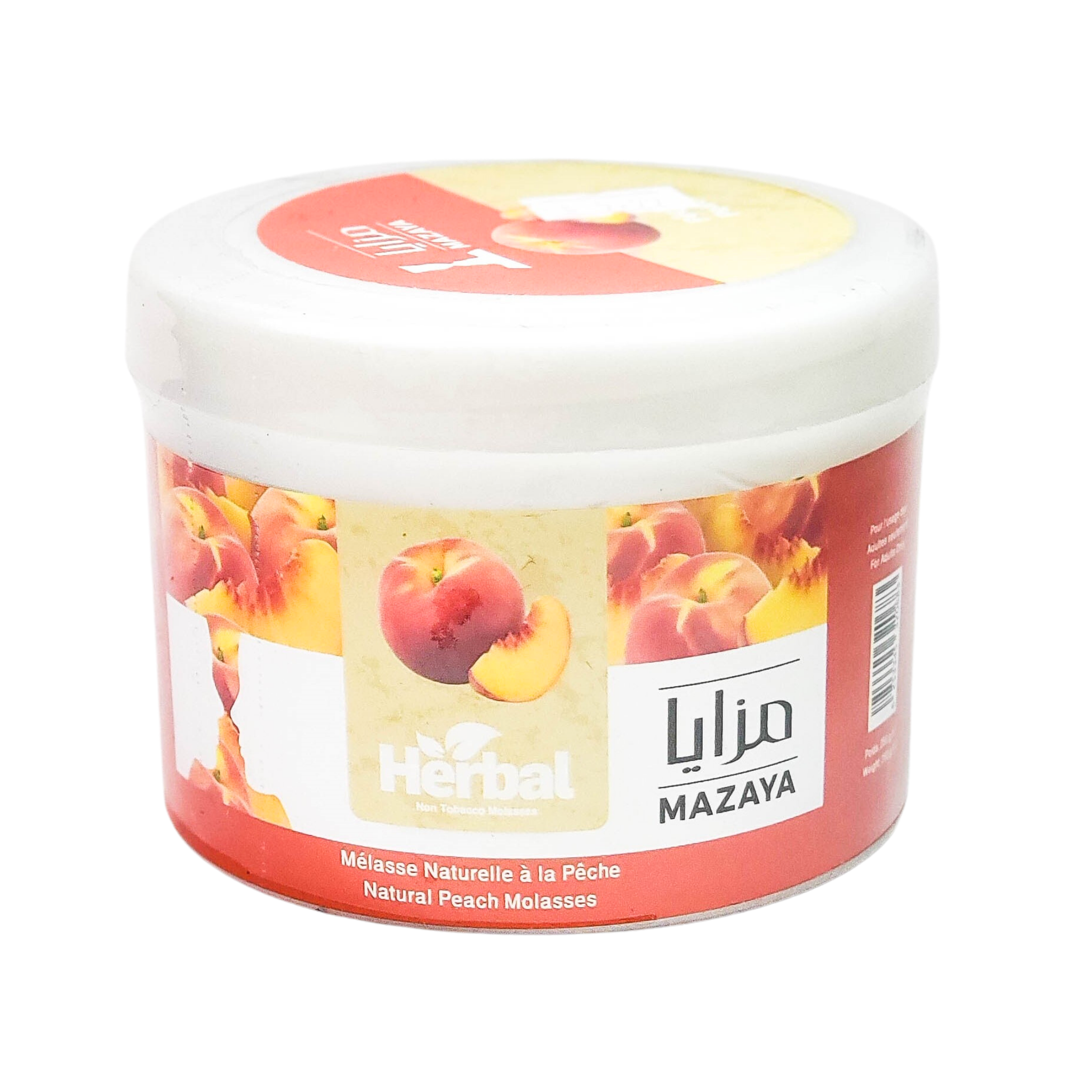 Mazaya Herbal  Non Tobbaco Molasses - Natural Peach Molasses