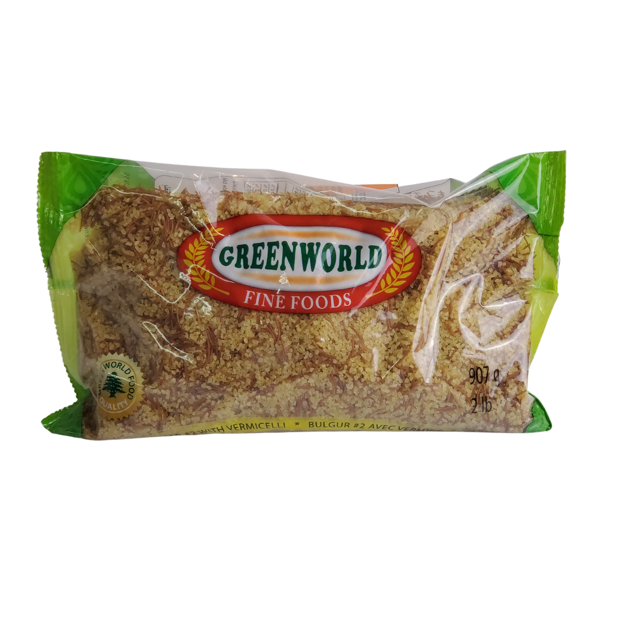 Greenworld Fine Foods Bulgar #2 With Vermicelli 907g