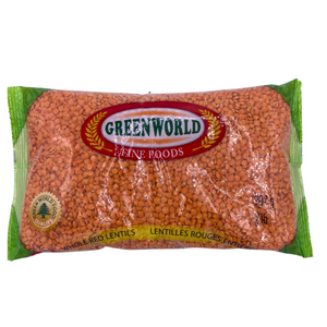 Greenworld Fine Foods Red Split Lentils 907g