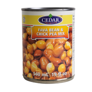 Cedar Phoenicia Fava Bean & Chick Pea Mix 540 ml