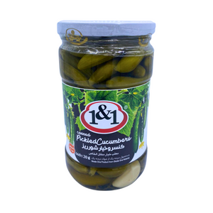 1&1 Canned Pickled Cucumbers 680g