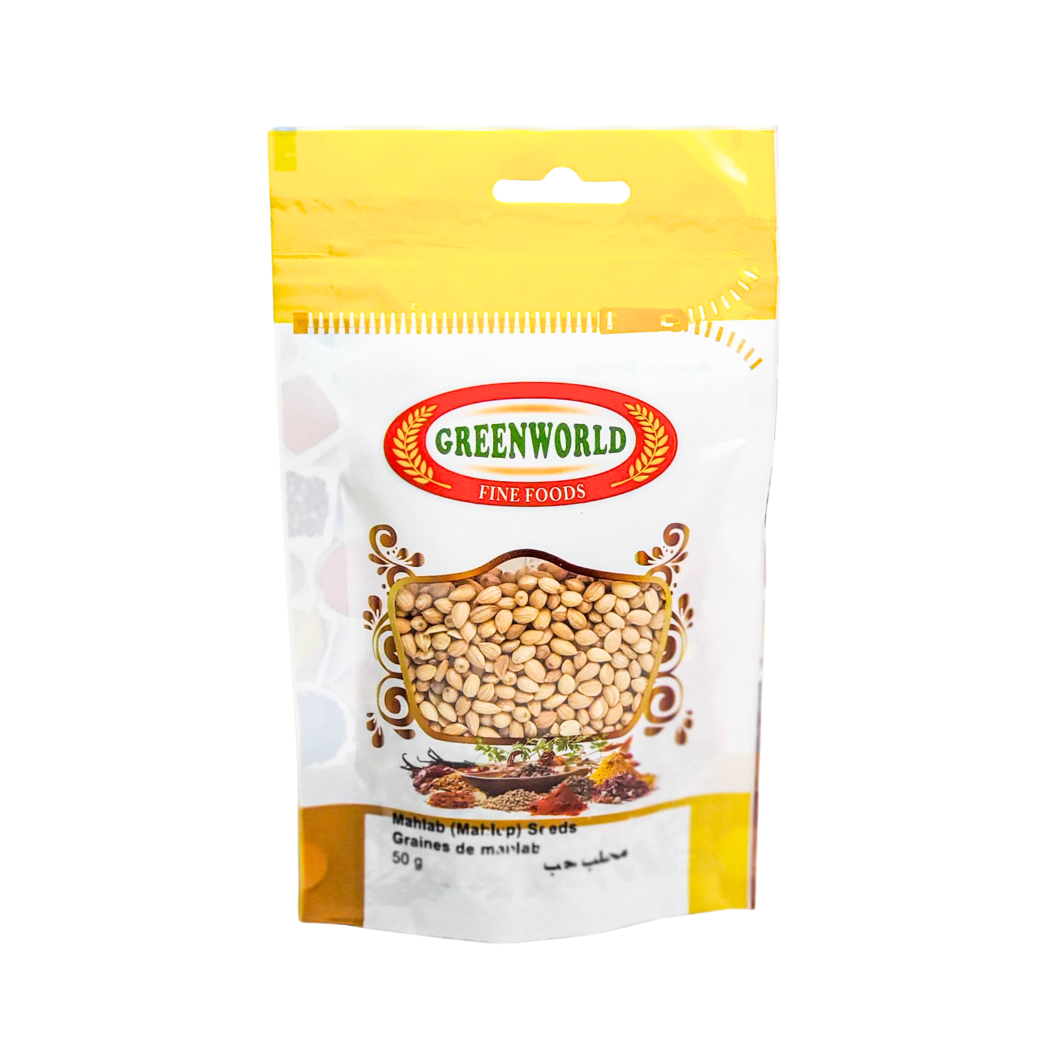 Green World Fine Foods Mahlab (Mahlep) Seeds 50g