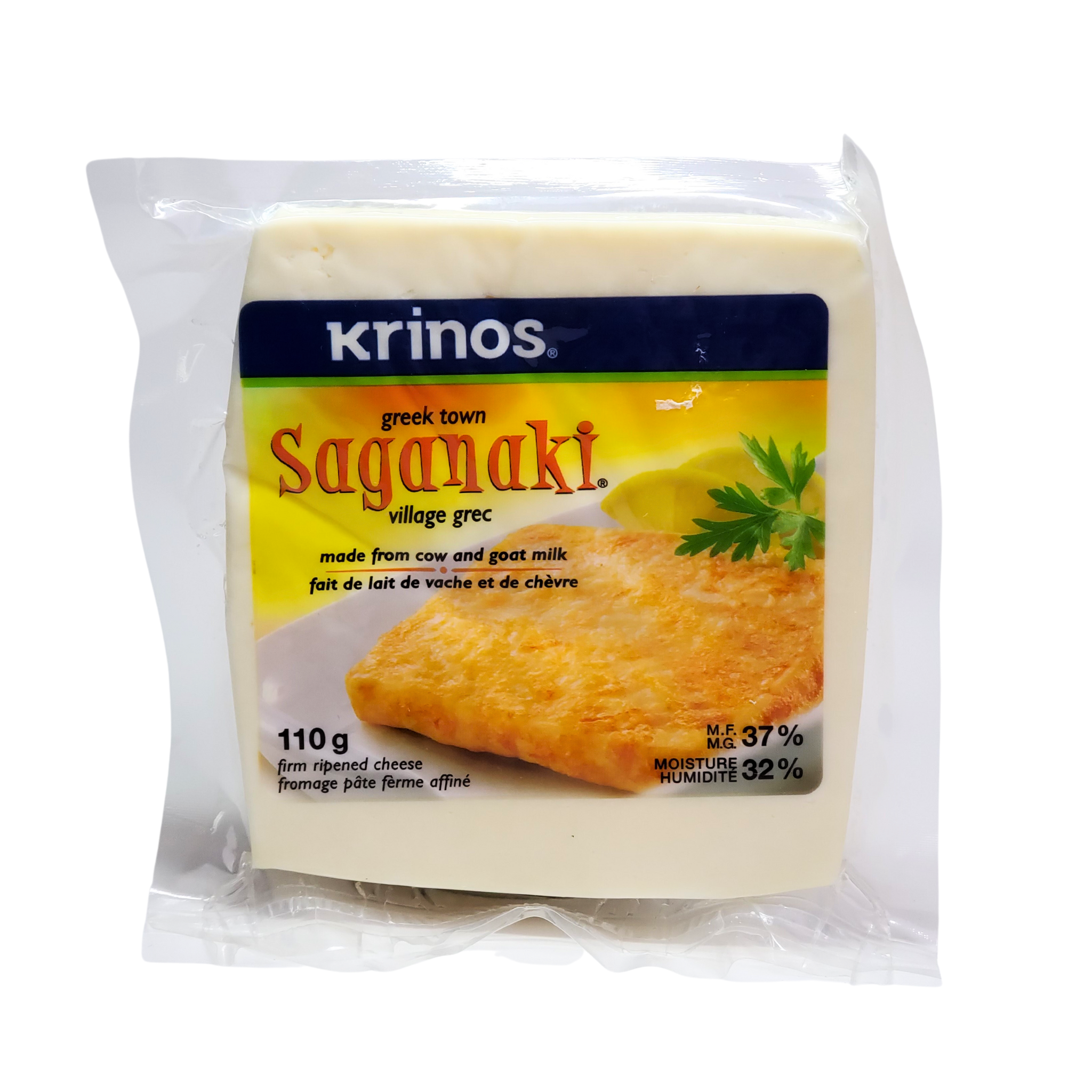 Krinos Saganaki greek town  firm ripened cheese 110g