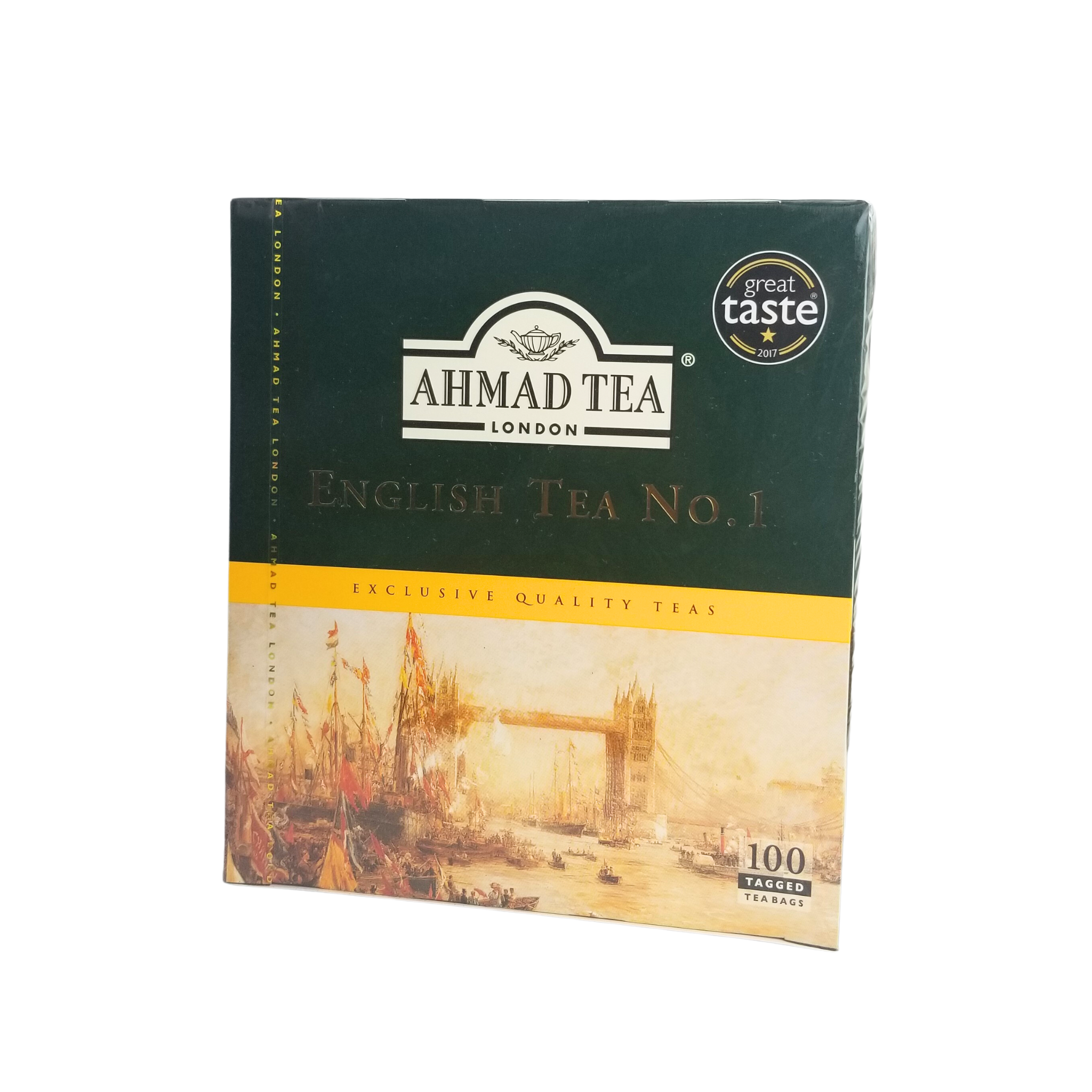 Award Winning Ahmad Tea London Exclusive Quality Special Blend Tea -100 Tea Bags