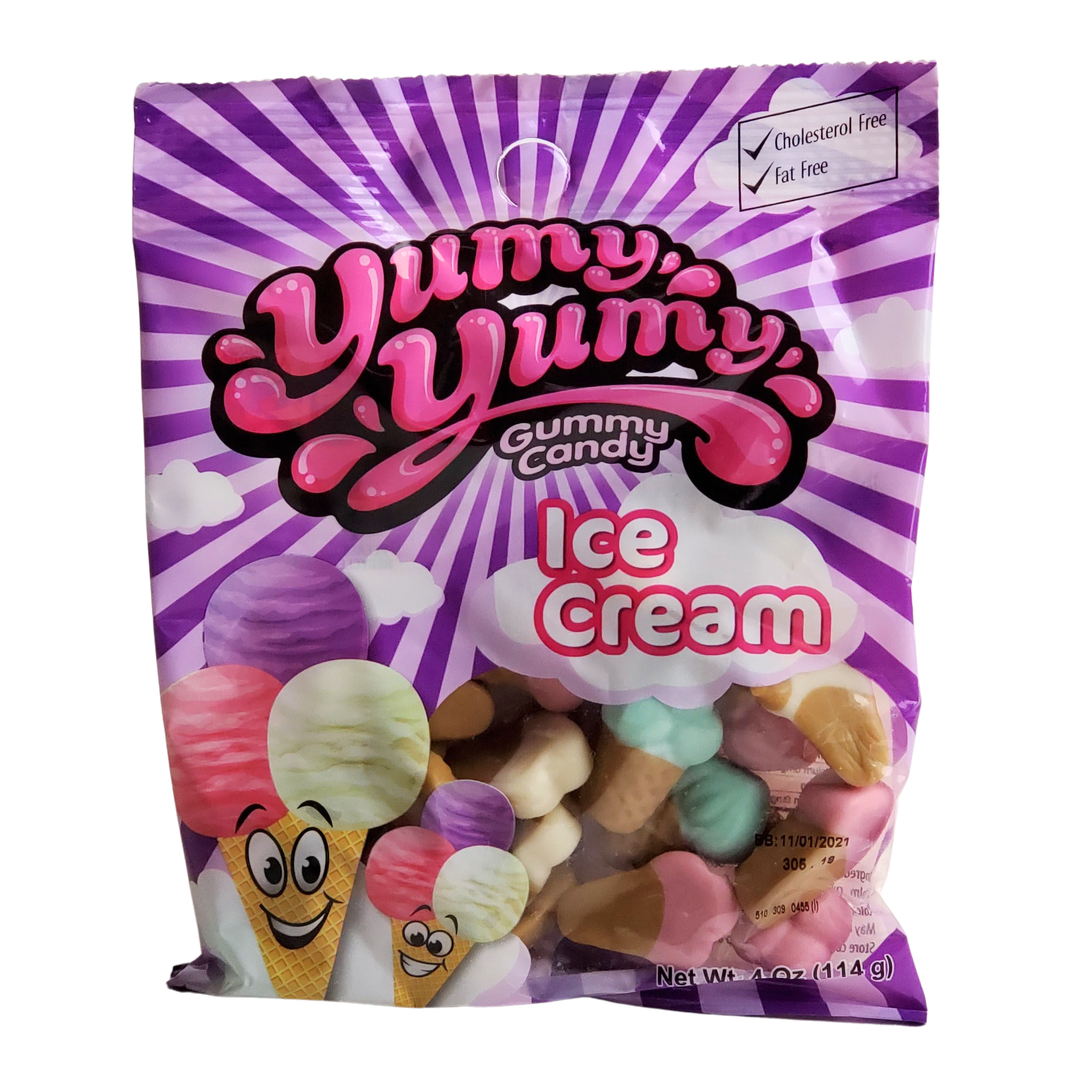 Yumy Yumy Gummy Candy Ice Cream