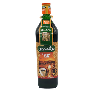 Hamwi Café Arabic Liquid Coffee 1L with Cardamom قهوة عربية سائلة