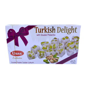 Usas  Lokumi X Turkish Delight with Double Pistachio 350g