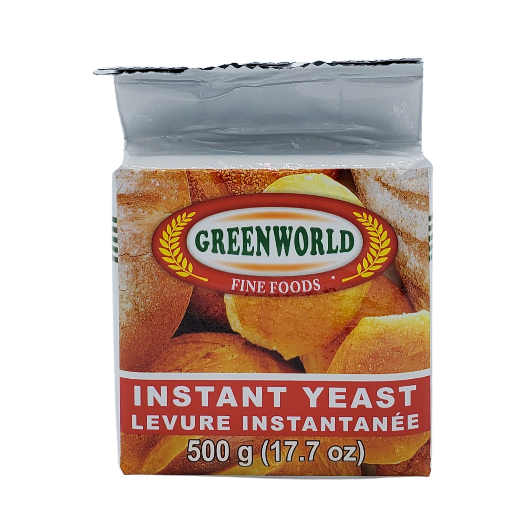 Greenworld Instant Yeast 500g 17.7oz - Levure Instantnee