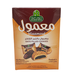 Helwani Bros Maamoul Date Filled Cookies 10 pieces with Selected Dates