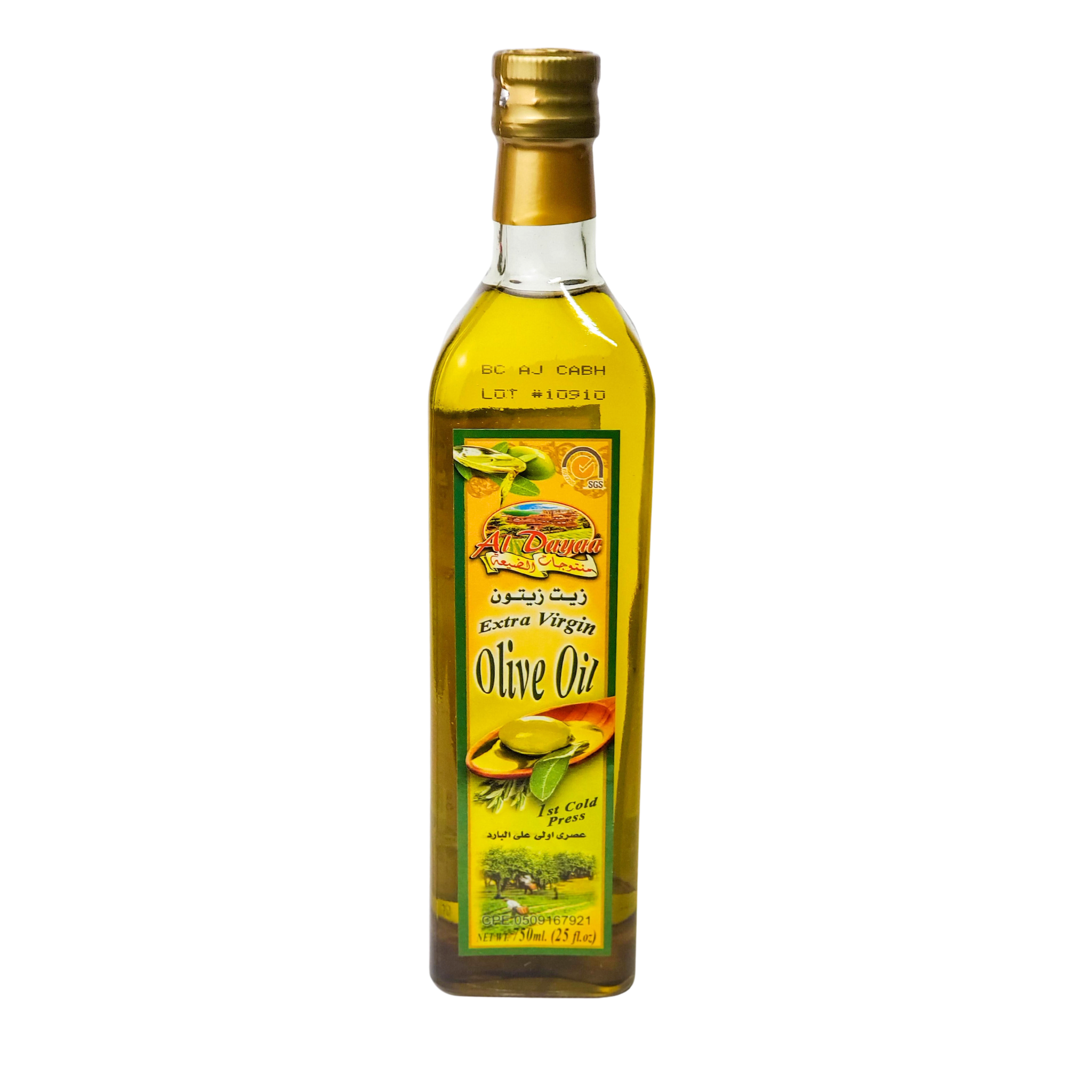 Al Dayaa  Extra Virgin Olive Oil 750 ml