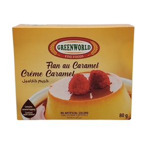 Greenworld Creme Caramel 80g - Flan Au Caramel