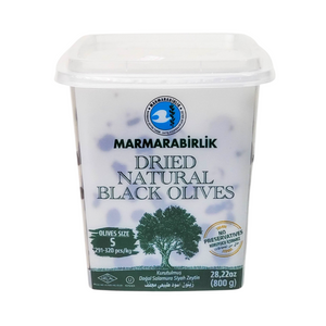 Marmarabirlik Dried Natural Black Olives S 800g