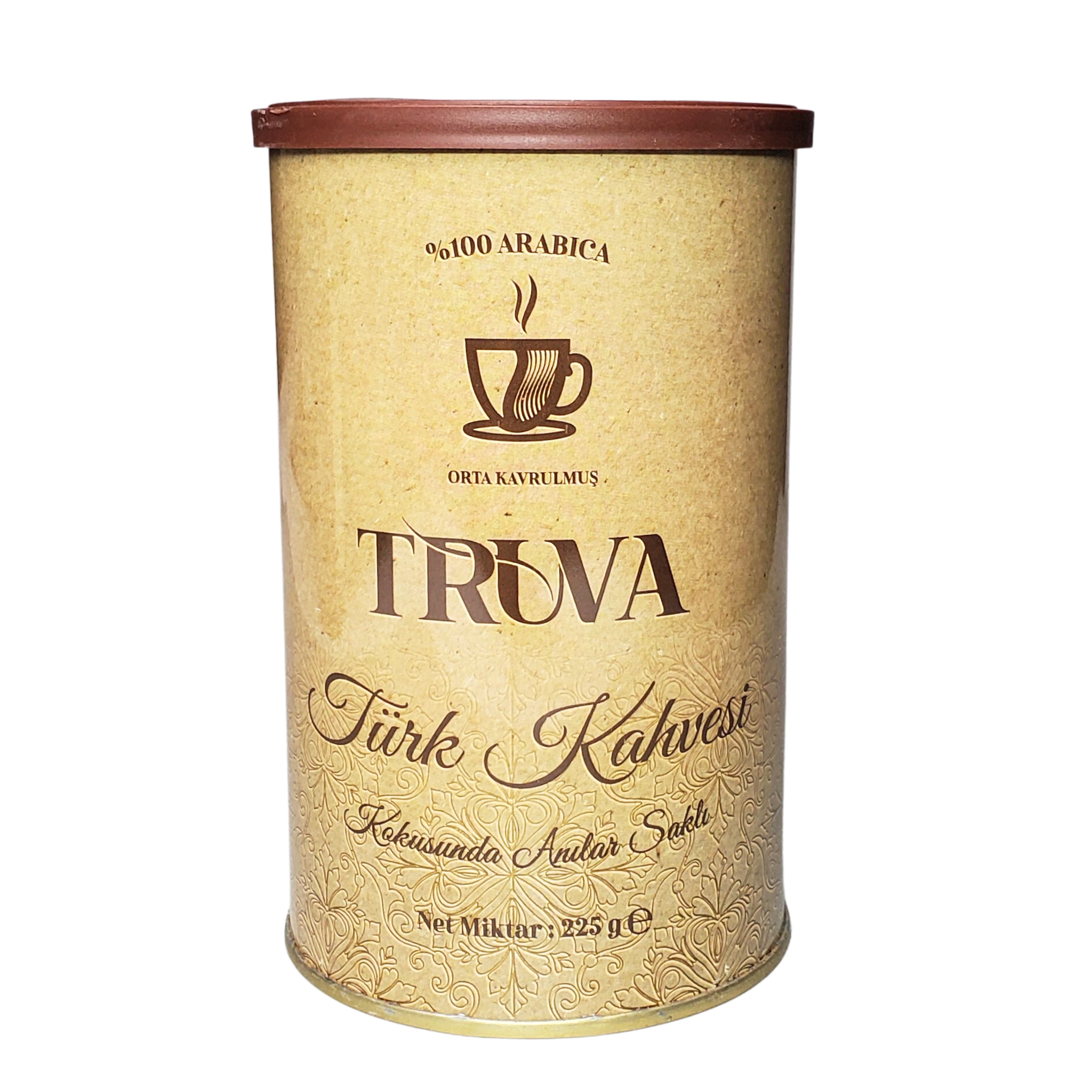 Truva Turkish Coffee 225g 100% Arabica - Turk Kahvesi Kakusunda Anular Sakle
