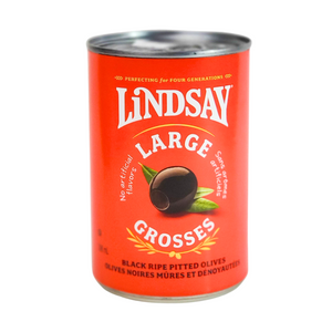 Lindsay Large Grosses Black Ripe Pitted Olives