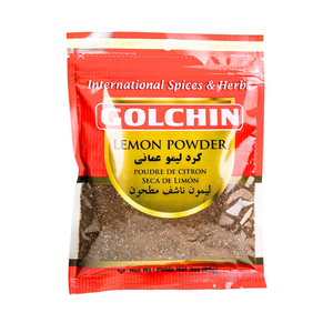 International Spices  & Herbs Golchin Lemon Powder (Poudre de Citron Seca de Lemon) 85g