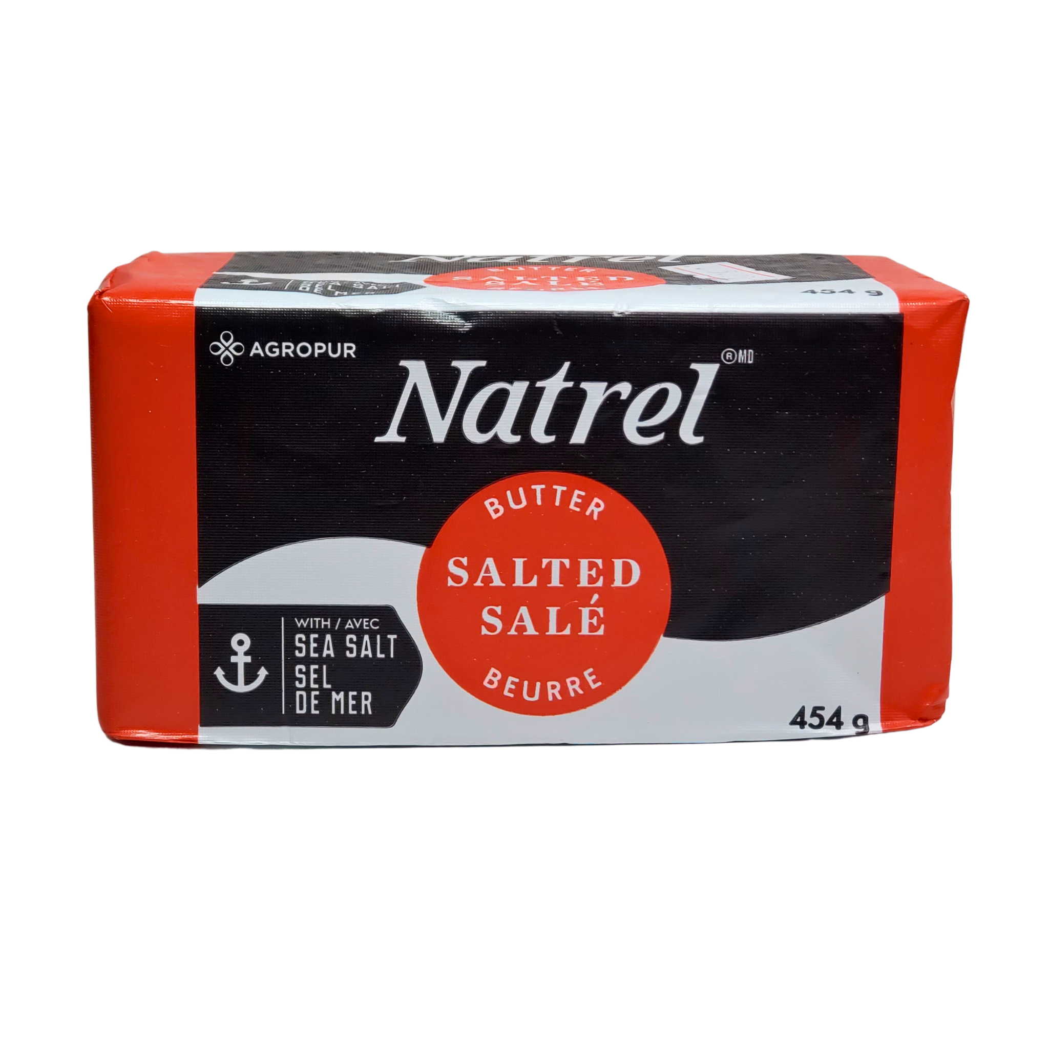 Natrel Salted Butter with Seasalt 454g