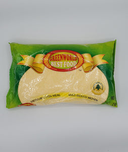 Greenworld Best Food Medium Corn Meal 907 g