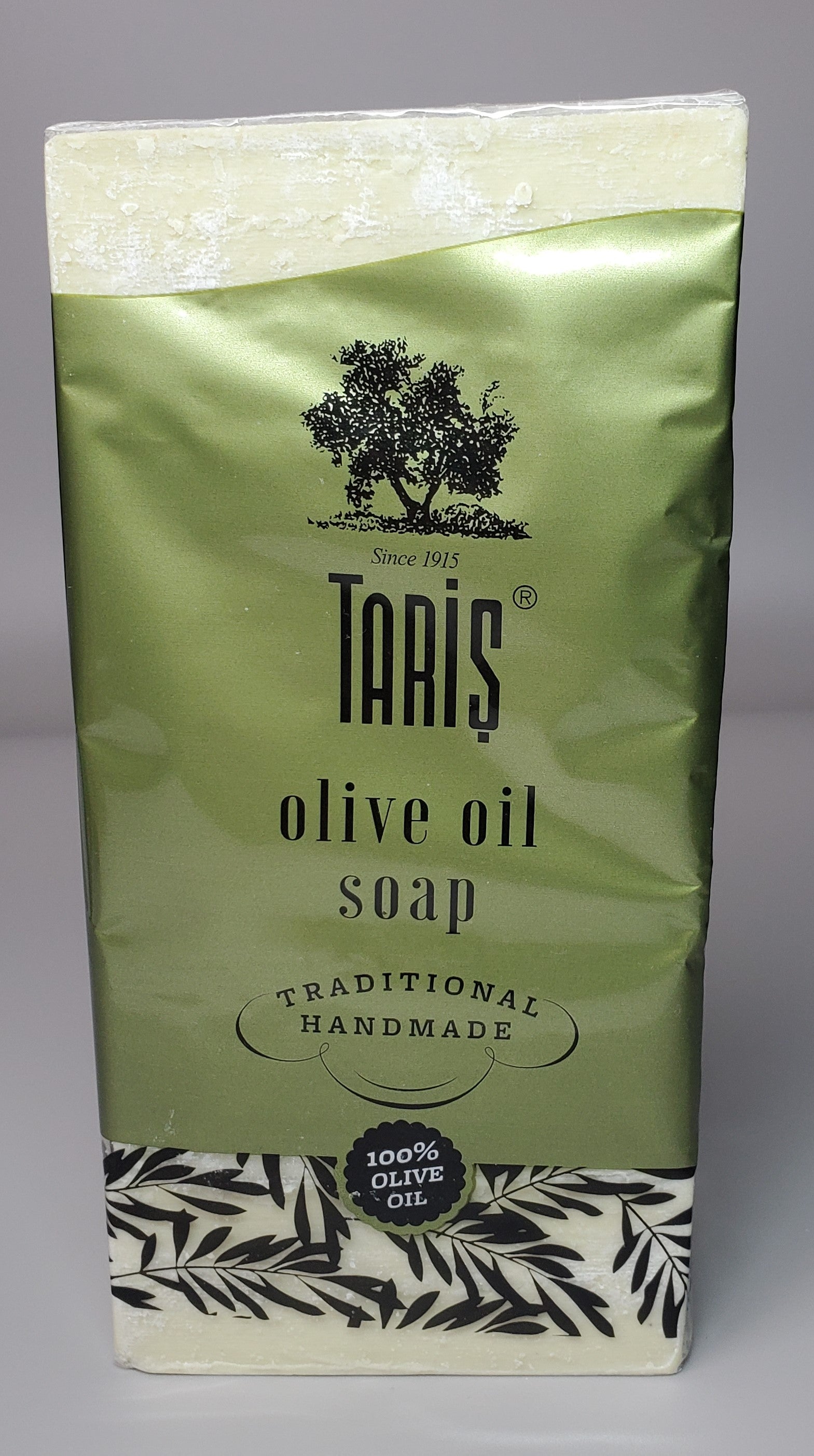 TARIŞ Traditional Handmade Olive Oil Soap 5 pcs x 160g (Zeytinyağı Sabunu)
